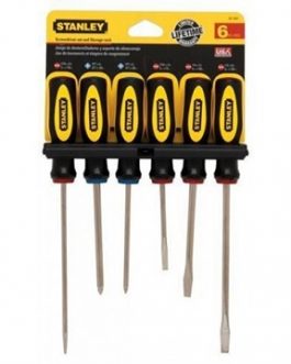 Juego De Destornilladores Por 6 Pzas. STANLEY