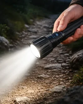 Linterna Recargable De Aluminio 1000 Lumens 148mm LUSQTOFF