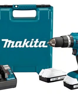 Taladro a Batería 18v Litio C/Percutor 2 Bat 1.5A MAKITA