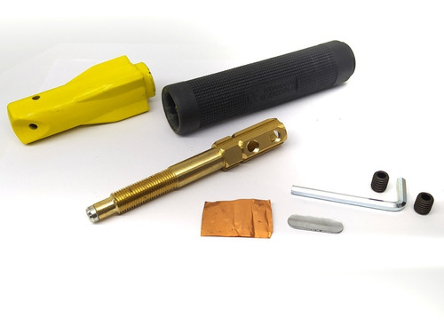 Pinza Portaelectrodo Goma Rosca 300 Amp TAOS - Image 3