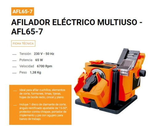 Afilador Electrico Multiuso 60w LUSQTOFF – BULPLUS