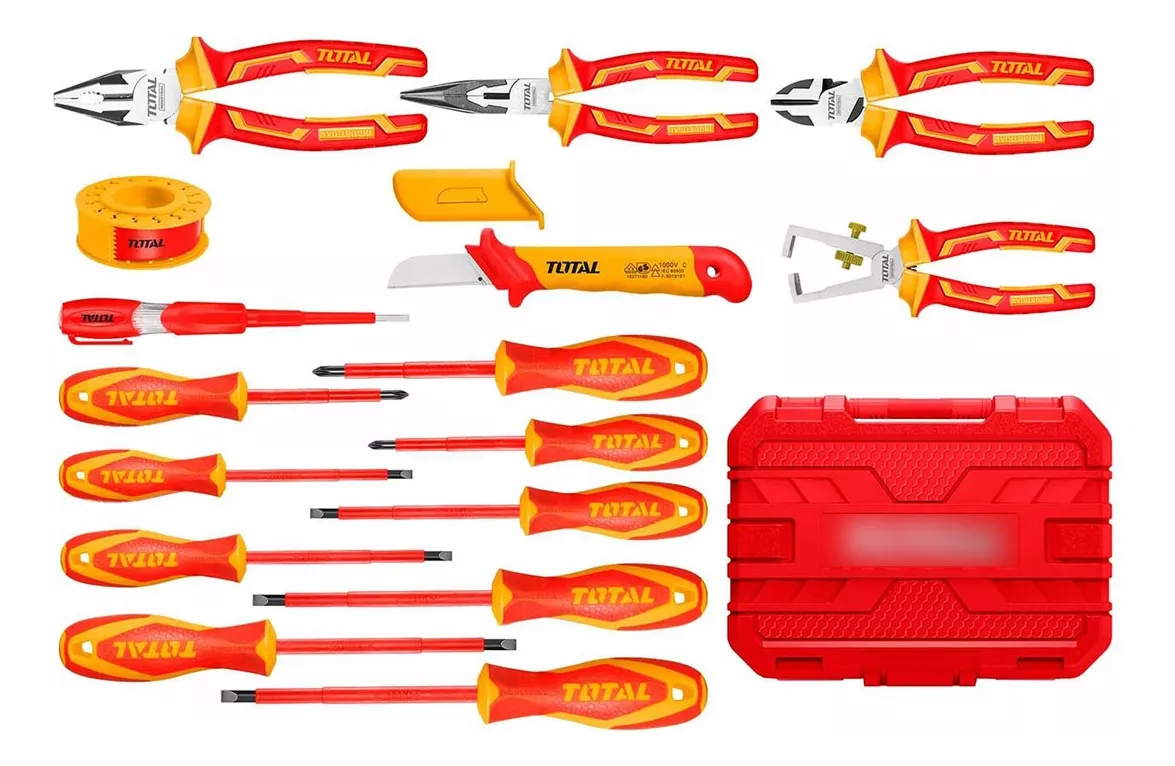 Set De Herramientas 1000v 16 Piezas THKITH1601 TOTAL - Image 2