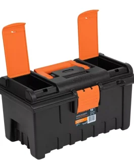 Caja Plástica Con Bandeja Plástica 16 Pulgadas 400x220x230mm TRUPER