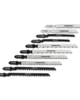 Hoja De Caladora Set por 10u. HST100 Madera/Metal HAMILTON