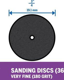 Disco de Lija 411 Grano 180 DREMEL