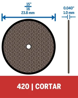 Disco de Corte 23.8mm 420 DREMEL