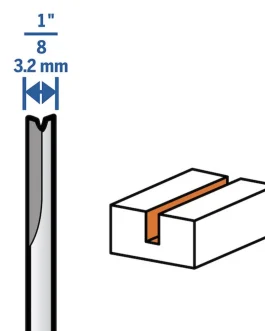 Fresa de Acero Rapido para Madera 650 DREMEL
