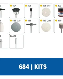 Kit de Limpieza y Pulido 20 Accesorios DREMEL