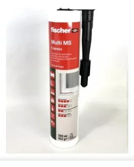 Sellador MS Express Negro x290ml FISCHER