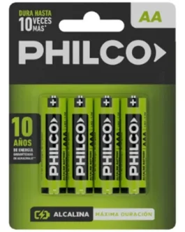 Pila Alcalina “AA” Por Unidad PHILCO