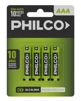 Pila Alcalina “AAA” Por Unidad PHILCO