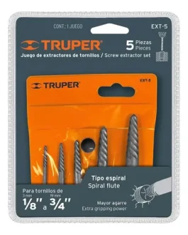 Juego Extractor de Esparragos 5 Piezas TRUPER