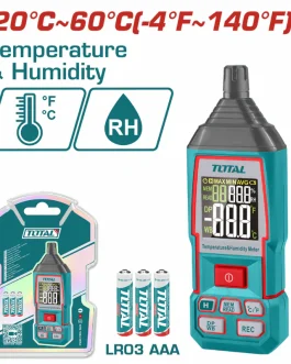 Termohigrometro Digital Industrial TOTAL