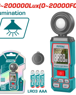 Luxometro Digital Industrial TOTAL