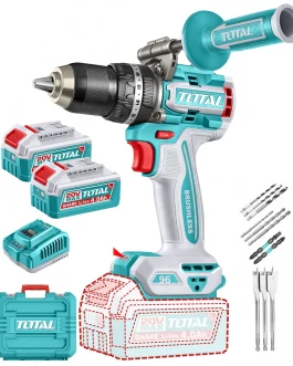 Taladro A Bateria 20V c/perc Brushless TIDLI209686-4 TOTAL