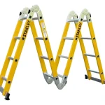 Escalera Dielectrica Articulada 16 Escalones 4.6mt STANLEY