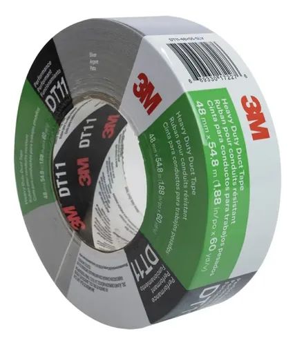 Cinta Duct Tape gris DT11 48mm x 55M 3M