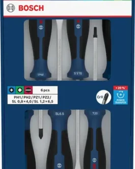 Juego de Destornilladores Professional 6 piezas BOSCH