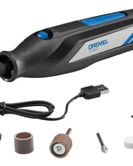 Minitorno A Bateria 4V Con 5 Accesorios 7350 DREMEL