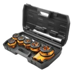 Terrajas Para Roscar 1/4″-1.1/4″ 9 Piezas TOLSEN