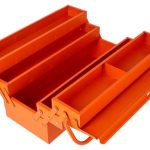 Caja Metalica 530x200x200 Fuelle Naranja BAHCO