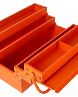 Caja Metalica 530x200x200 Fuelle Naranja BAHCO