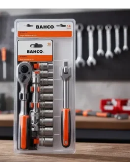 Juego Bocallaves 1/4 Milimétricas 30 Piezas  BAHCO