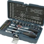 Juego Bocallaves 1/4″ Milimetrico 37 Piezas BOSCH