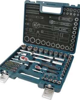 Juego Bocallaves 1/2" Milimetrico 80 Piezas BOSCH