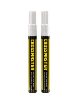 Marcador Industrial x 2 unidades Blanco CROSSMASTER