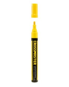 Marcador Industrial x 2 unidades Amarillo CROSSMASTER