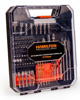 Set De Mechas Wid-Ace-Mad-Puntas Para Atornillador Por 117 Pzas. HAMILTON