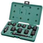 Juego Bocallave de Impacto Corto 1/2″ 12 Piezas SATA