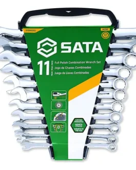 Juego De 11 LLaves Combinadas Milimetricas SATA