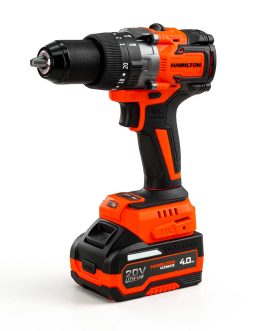 Taladro A Bateria 20v Litio 150NM Con Percutor Sin Carbones HAMILTON