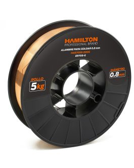 Alambre Mig 0.80mm x 5kg. HAMILTON